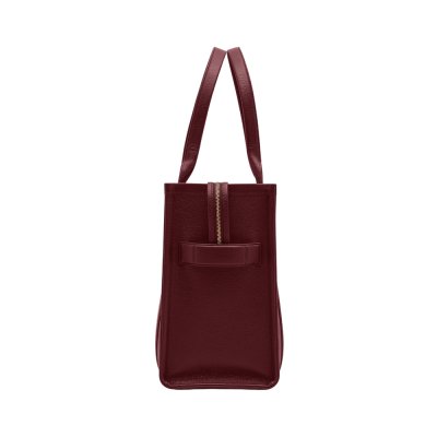 THE LEATHER LARGE TOTE BAG